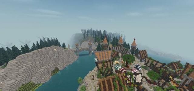 Средневековая деревня